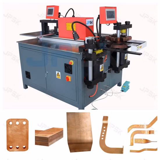 Гидравлический станок для резки, штамповки и гибки шин